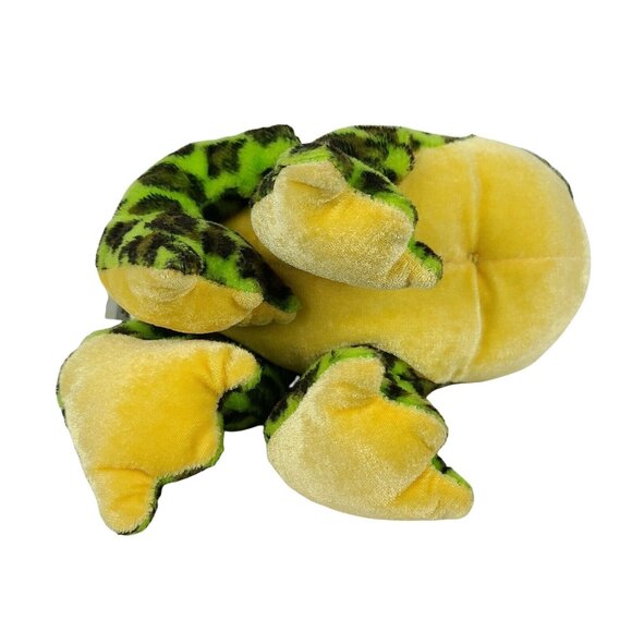 Ganz Webkinz Bullfrog 9 in Plush Frog Green Black Spotted Stuffed Animal NO CODE - Picture 6 of 9